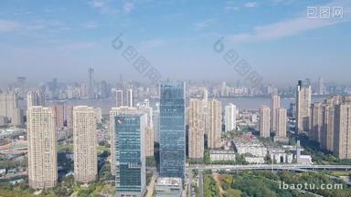 湖北武汉城市宣传片地标建筑航拍